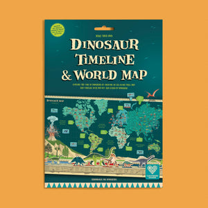 Create Your Own Dinosaur Timeline & World Map