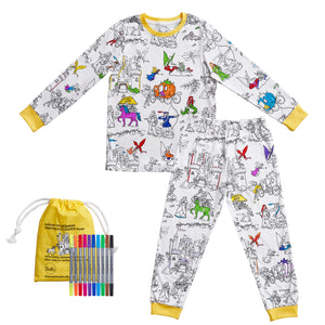 Fairytales & legends colour in pyjamas