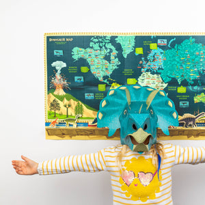 Create Your Own Dinosaur Timeline & World Map