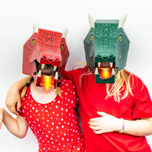 Load image into Gallery viewer, MAKE YOUR OWN FIRE BREATHING DRAGON MASK