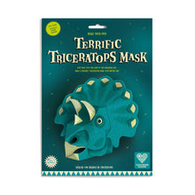 Load image into Gallery viewer, Make Your Own Triceratops Mask