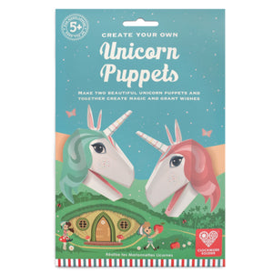 CREATE YOUR OWN UNICORN PUPPETS