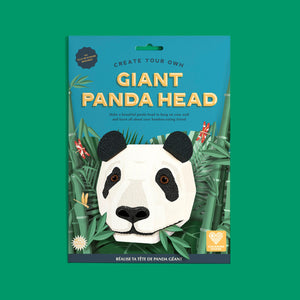 CREATE YOUR OWN GIANT PANDA HEAD