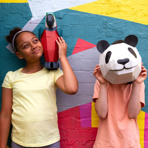 CREATE YOUR OWN GIANT PANDA HEAD