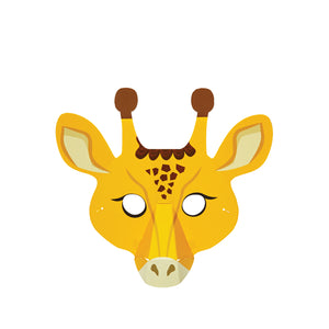 JUNGLE ANIMAL MASK KIT