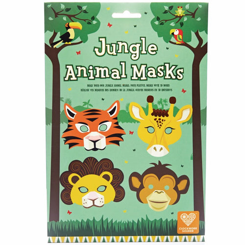 JUNGLE ANIMAL MASK KIT