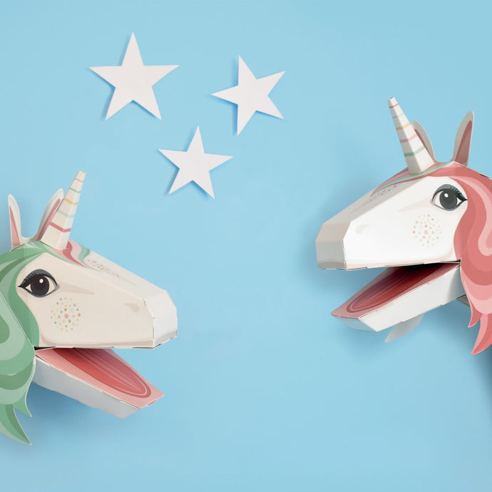 CREATE YOUR OWN UNICORN PUPPETS