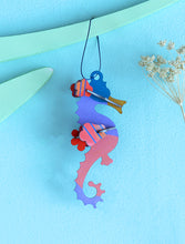 Load image into Gallery viewer, Seahorse ornament