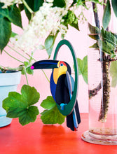 Load image into Gallery viewer, Pop Out Card, Swinging Toucan