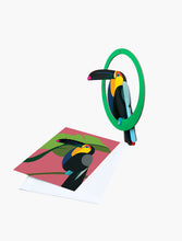 Load image into Gallery viewer, Pop Out Card, Swinging Toucan